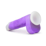 6.5" Neo Elite Encore Vibrating Remote Control Silicone Dildo - Purple Ombre - RodeoH