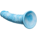 6.7" Luminous Glow in the Dark Silicone Dildo - Blue - RodeoH