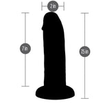 7" SoReal Posable Silicone Dual Density Dildo - RodeoH