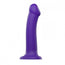 7" Strap-On-Me Silicone Dual Density Posable Dildo - Purple - Large - RodeoH