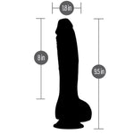 8" Colours Pride Silicone Dildo - Suction Cup - RodeoH