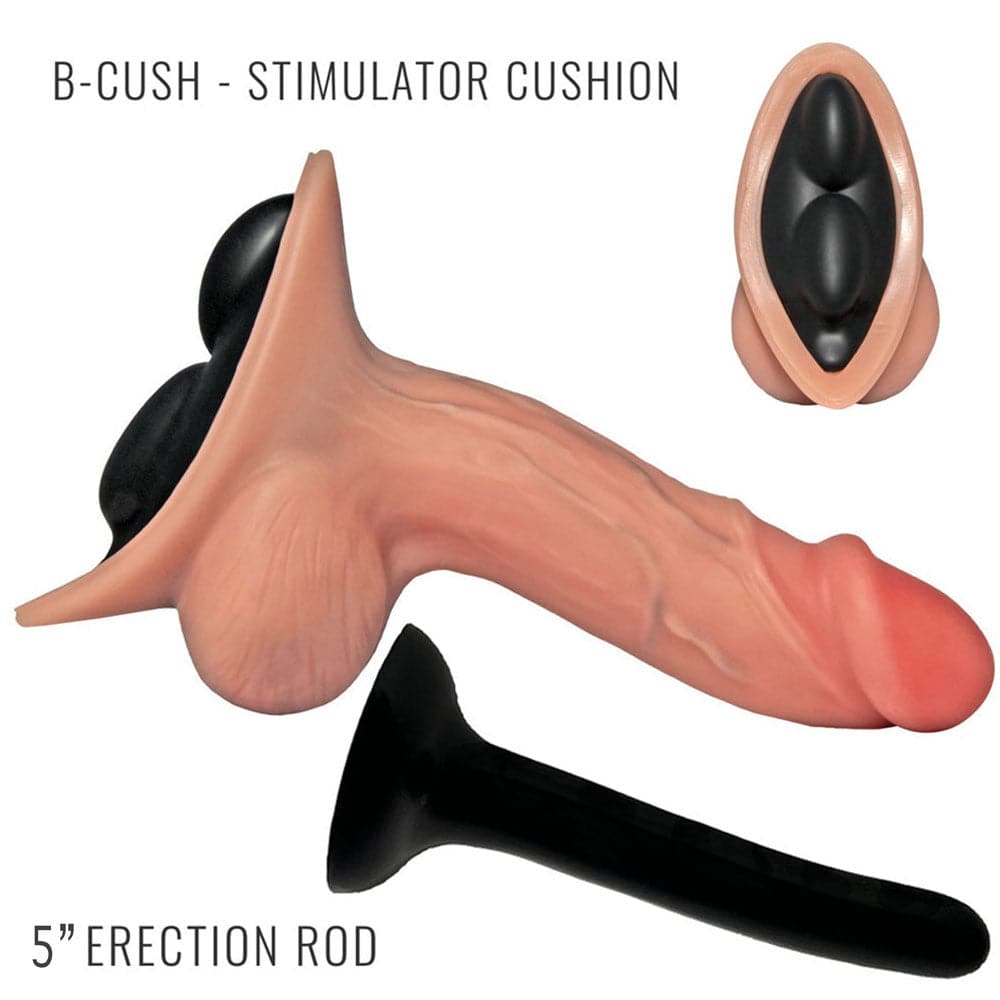 TRUHK - Pouch Front Boxer Underwear with 6" Vanilla STP - PACKAGE DEAL