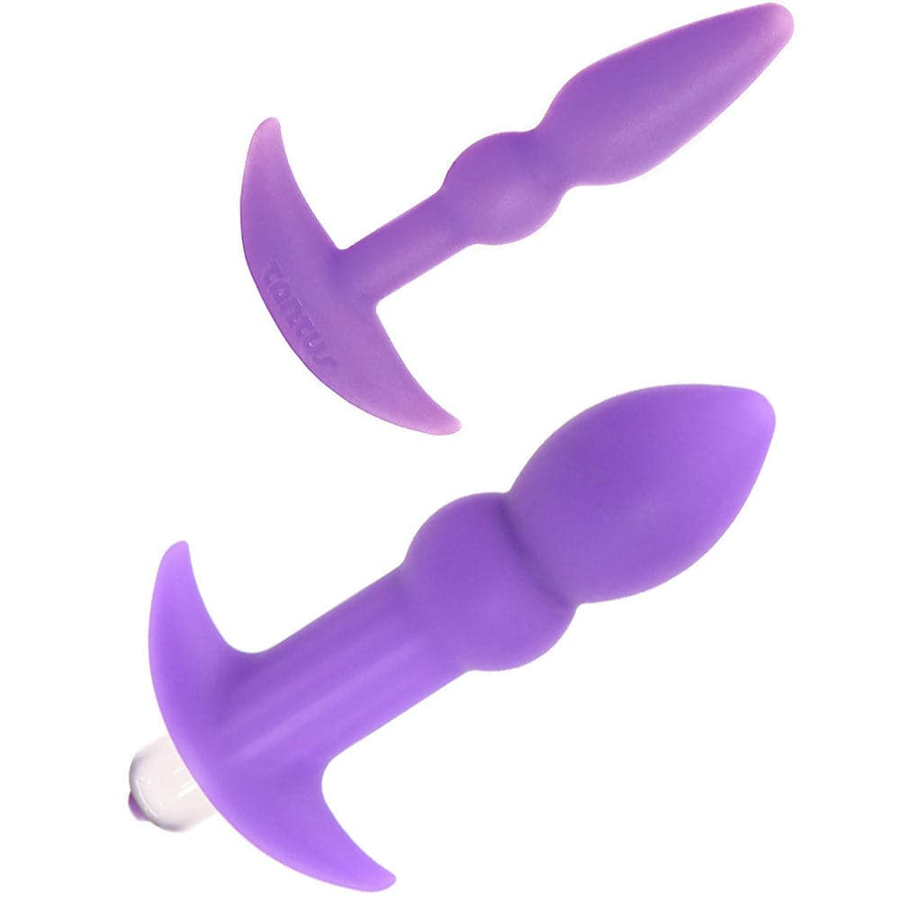 Perfect Plug Kit Silicone Butt Plugs by Tantus - Purple
