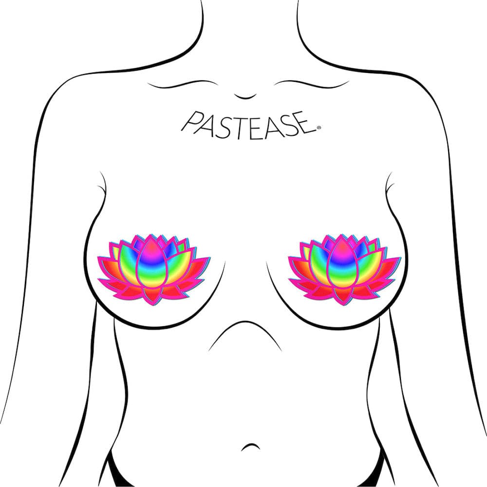 Acid Rainbow Lotus Pasties by Pastease® - RodeoH