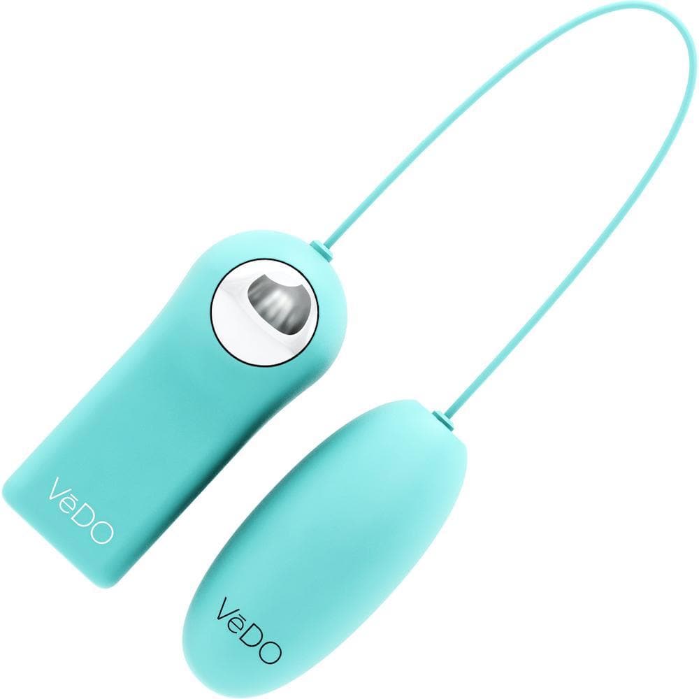 Ami Remote Control Silicone Vibrating Bullet - Turquoise - RodeoH