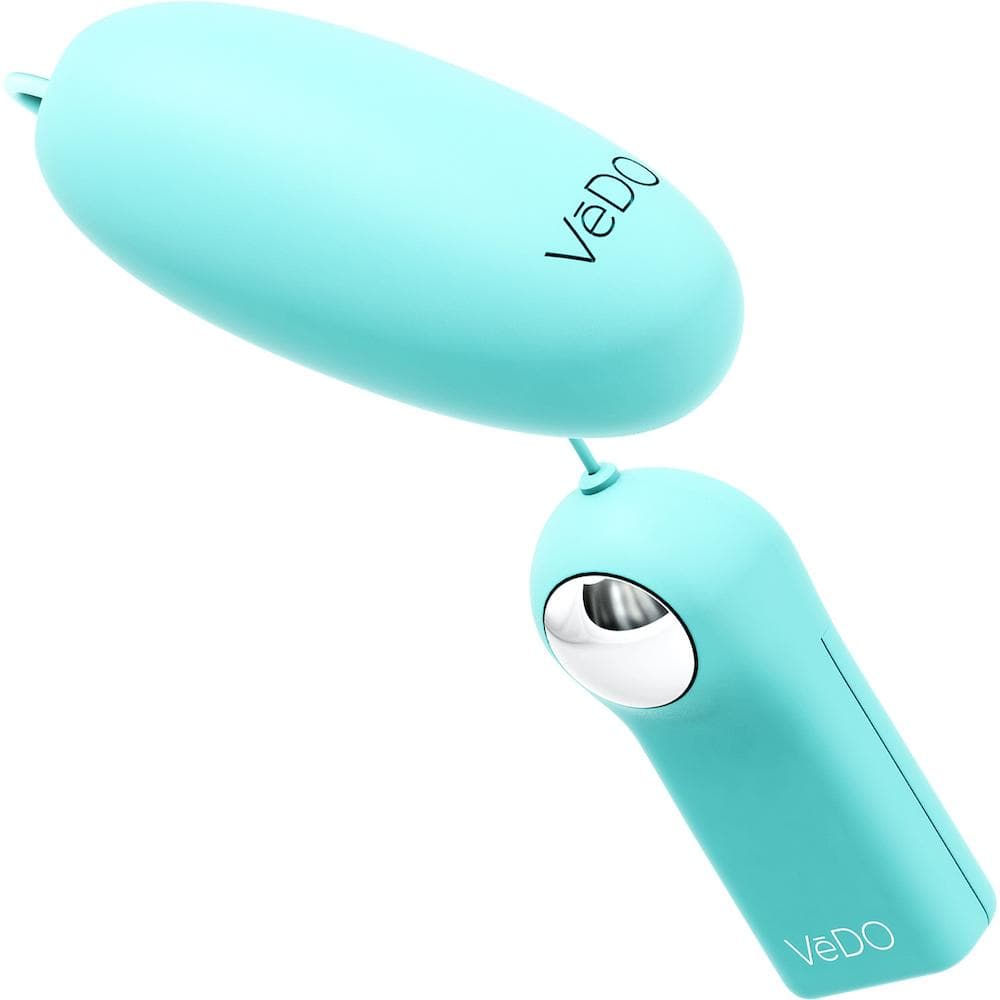 Ami Remote Control Silicone Vibrating Bullet - Turquoise - RodeoH