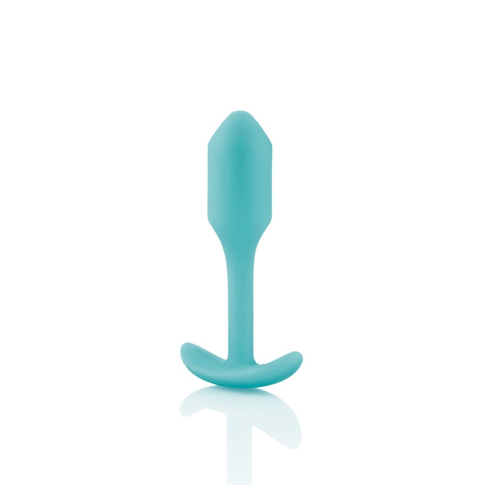 B Vibe Weighted Snug Plug Small - Mint - RodeoH