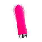 Bam Silicone Bullet Vibe - Rechargeable - Hot Pink - RodeoH