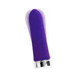 Bam Silicone Bullet Vibe - Rechargeable - Indigo - RodeoH