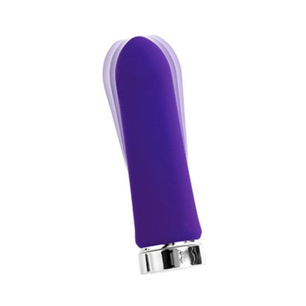 Bam Silicone Bullet Vibe - Rechargeable - Indigo - RodeoH