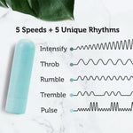 Blush Gaia Eco Rechargeable Bullet Vibrator - RodeoH