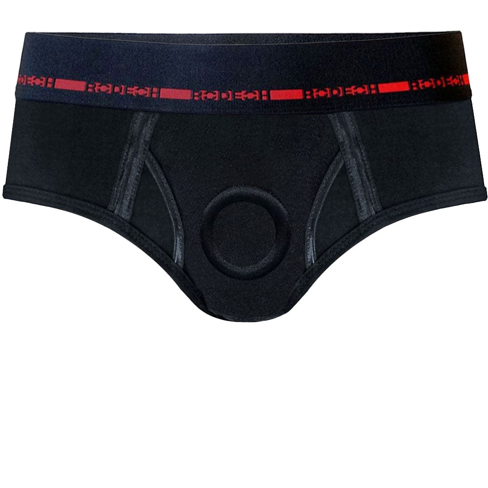Brief+ Harness - Black & Red - RodeoH