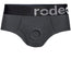 Brief+ Harness - Gray - Plus Size