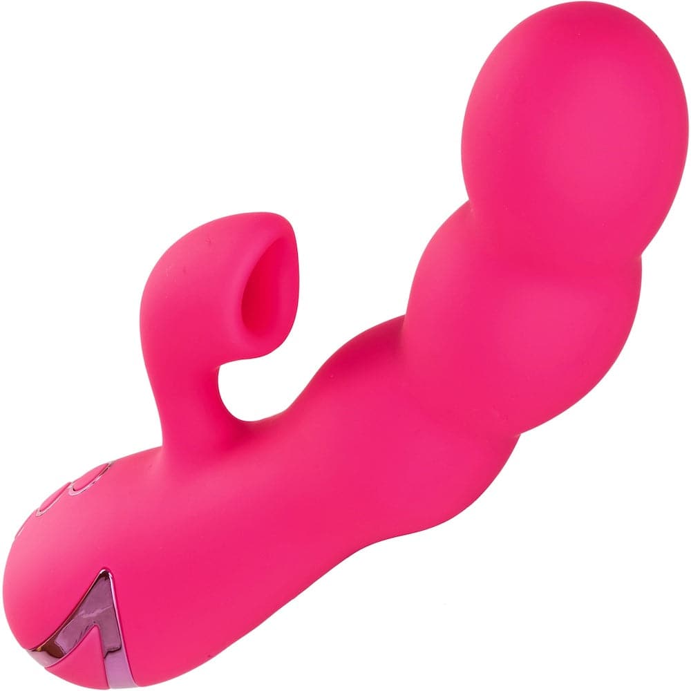 California Dreaming Oceanside Orgasm Rabbit Silicone Rabbit with Clitoral Suction - RodeoH