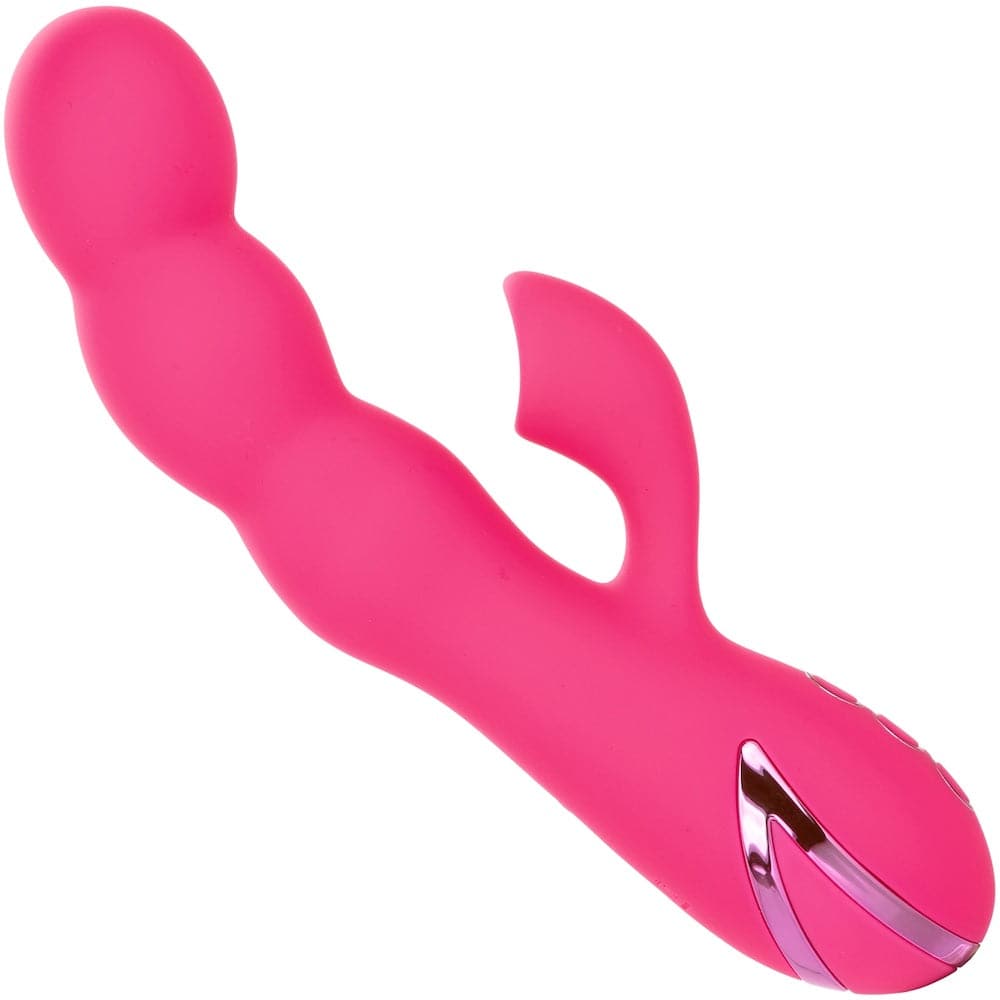 California Dreaming Oceanside Orgasm Rabbit Silicone Rabbit with Clitoral Suction - RodeoH