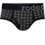 Classic Brief+ Harness - Gray Houndstooth