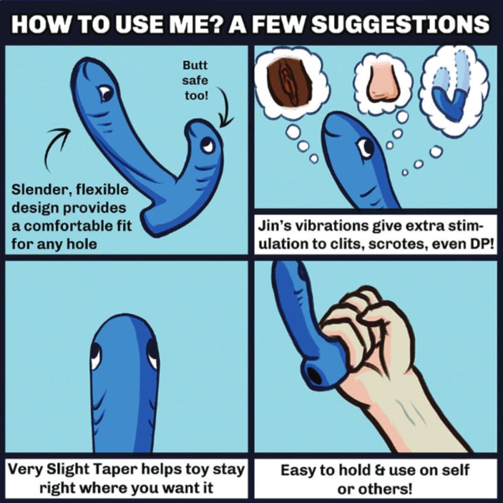 Cute Little F*ckers - Jix Vibrator - Periwinkle - RodeoH