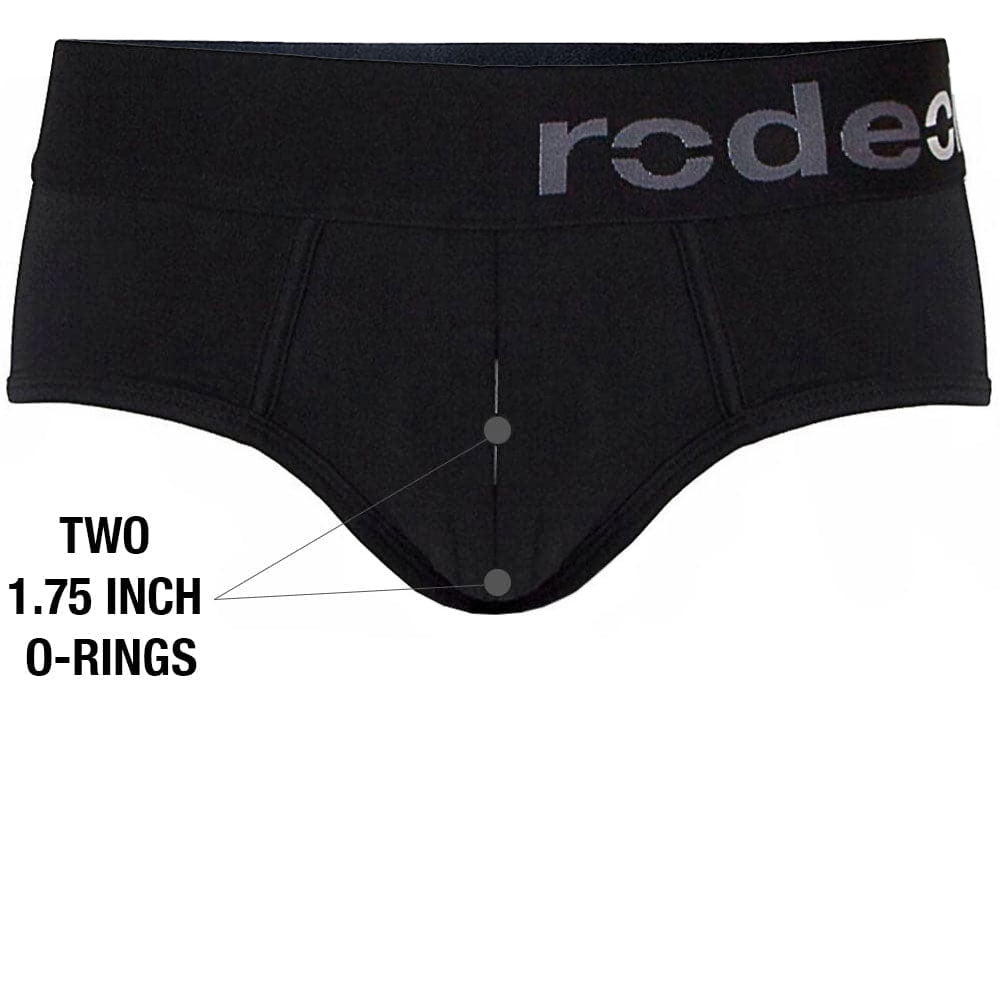 Duo Brief+ Harness - Black with Logo - RodeoH
