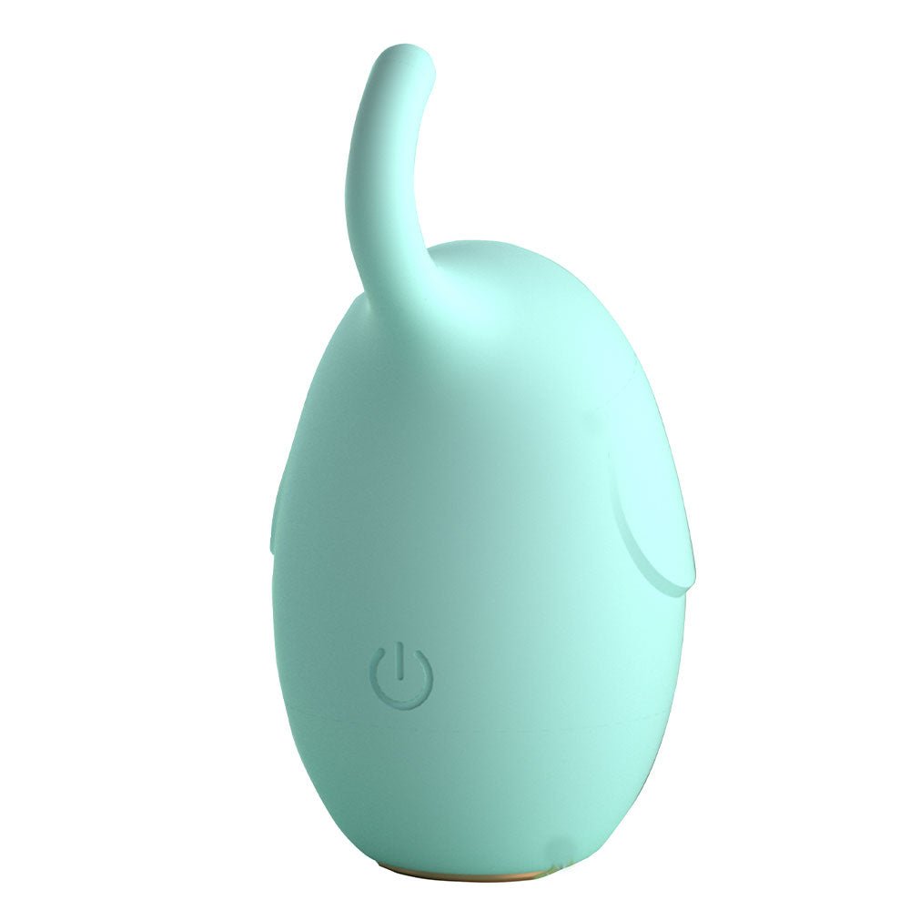 Elle - Multifunction Silicone Egg Bullet Vibrator - Mint - RodeoH