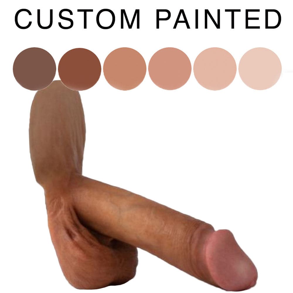 Erect 11 Custom Painted Dildo - RodeoH