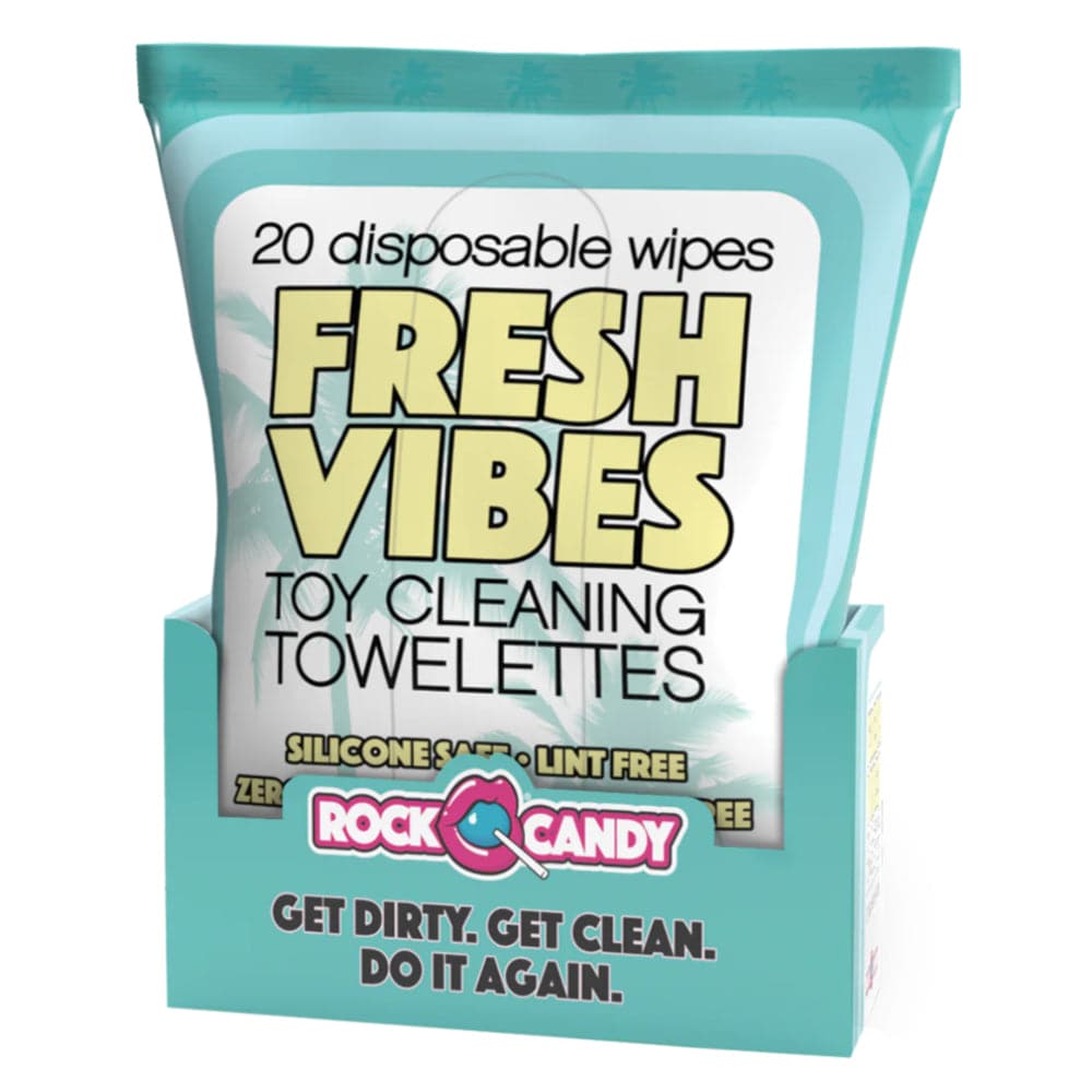 Fresh Vibe Toy Cleaning Wipes 20 count pack RodeoH