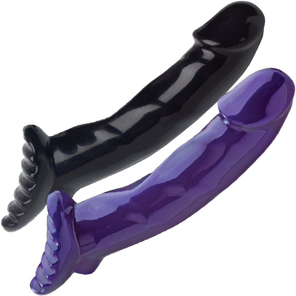 fuze alpha silicone dil available in purple and black