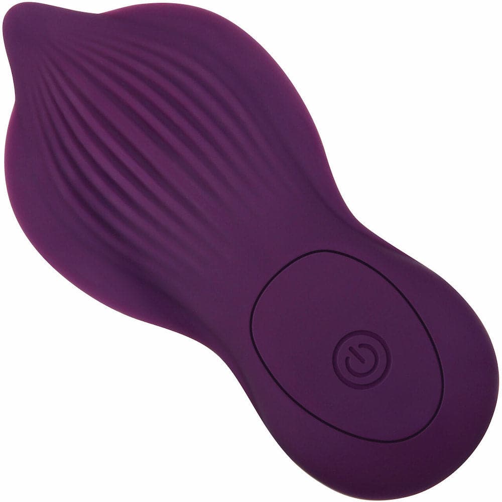 gender x velvet hammer vibrator purple on button