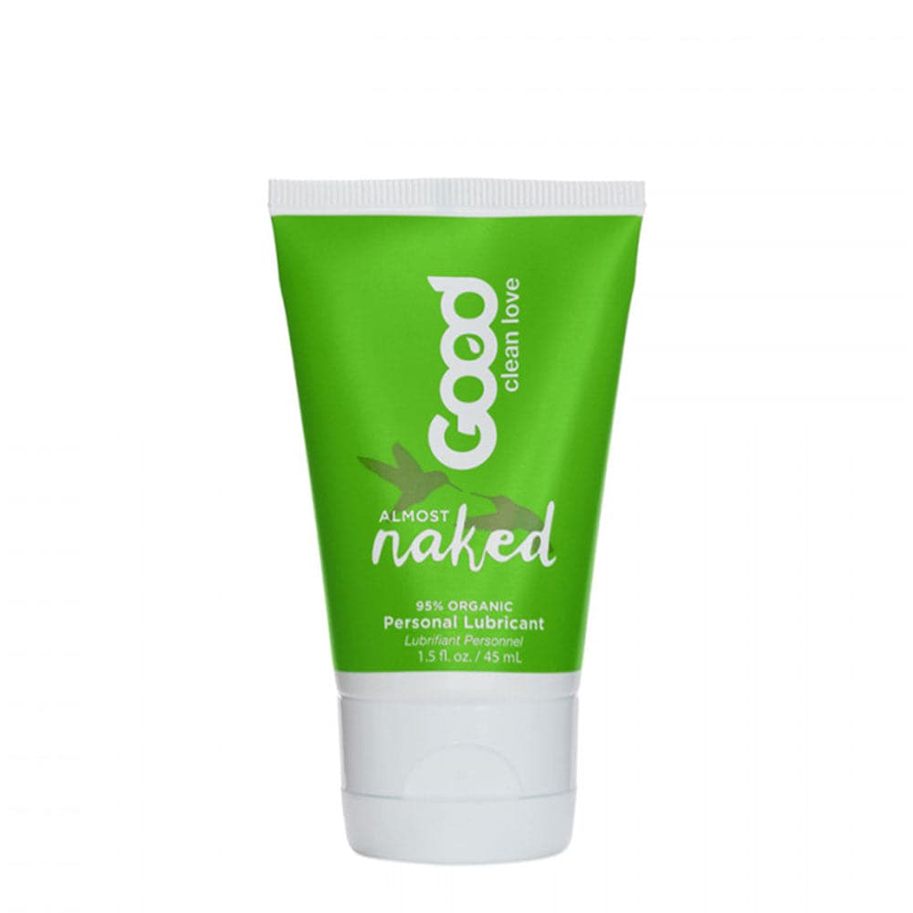 good clean love almost naked lubricant 1.5oz tube front