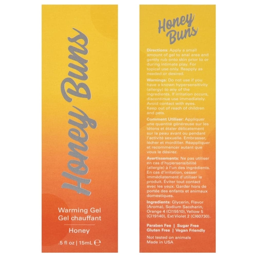 Honey Buns Warming Anal Gel .5oz/15ml - RodeoH