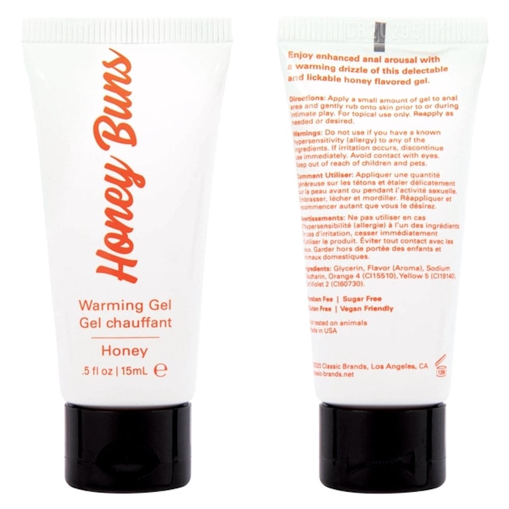 Honey Buns Warming Anal Gel .5oz/15ml - RodeoH