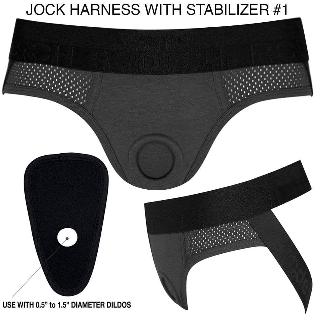 Jock Harness - Black & Gray - RodeoH