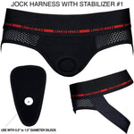 Jock Harness - Black & Red - RodeoH