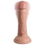 King Cock Elite 6" Vibrating Silicone Dual Density Cock - RodeoH