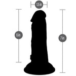 King Cock Elite 6" Vibrating Silicone Dual Density Cock - RodeoH