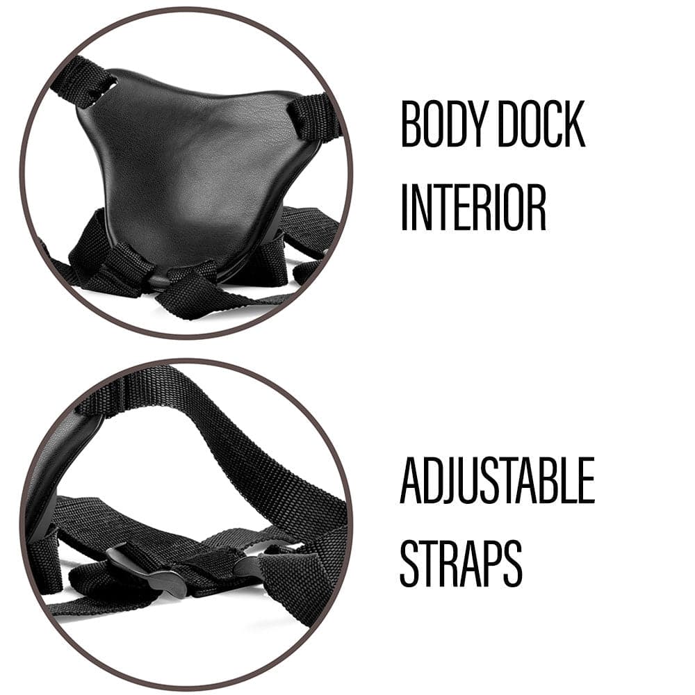King Cock Elite Comfy Body Dock Strap-On Harness - RodeoH