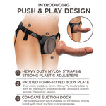 King Cock Elite Comfy Body Dock Strap-On Harness - RodeoH