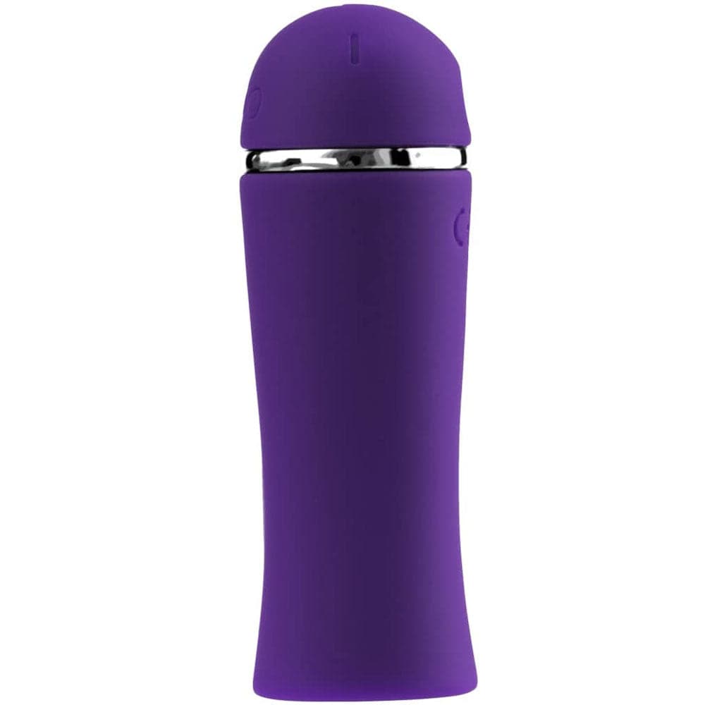 Liki Silicone Flicker Vibrator - Rechargeable - Purple - RodeoH