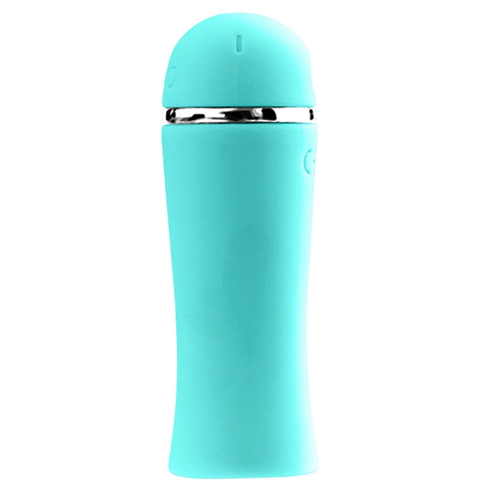 Liki Silicone Flicker Vibrator - Rechargeable - Turquoise - RodeoH