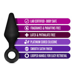 Luxe Night Rimmer Anal Plug Kit by Blush - Black - RodeoH