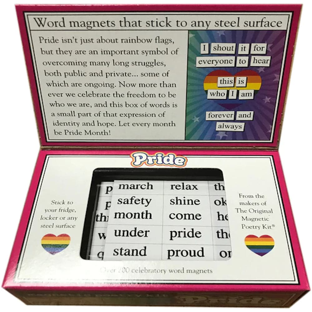 Magnetic Poetry Kit: Pride Edition - RodeoH