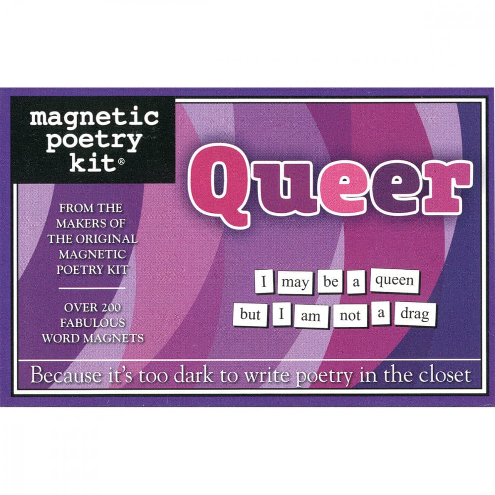 Magnetic Poetry Kit: Queer Edition - RodeoH