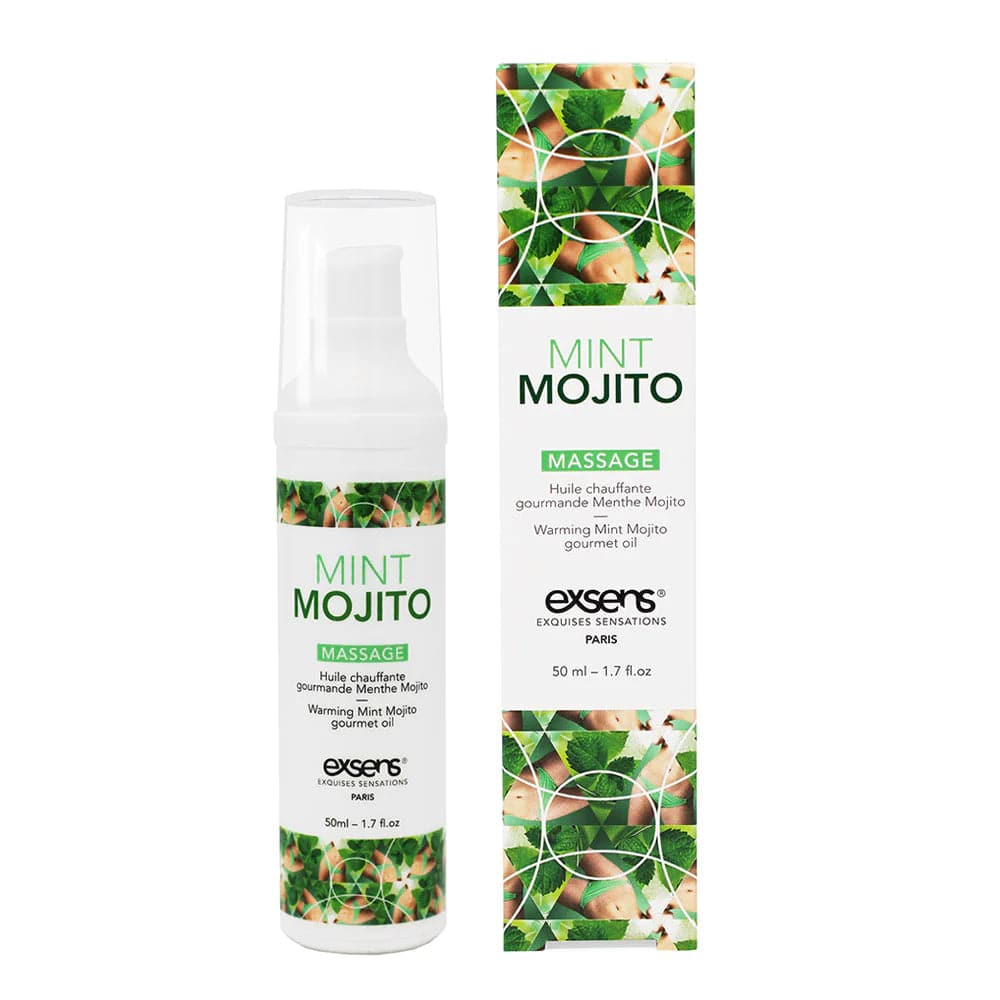 Mint Mojito Gourmet Warming Massage Gel by Exsens® - 1.7 Fl. oz - RodeoH