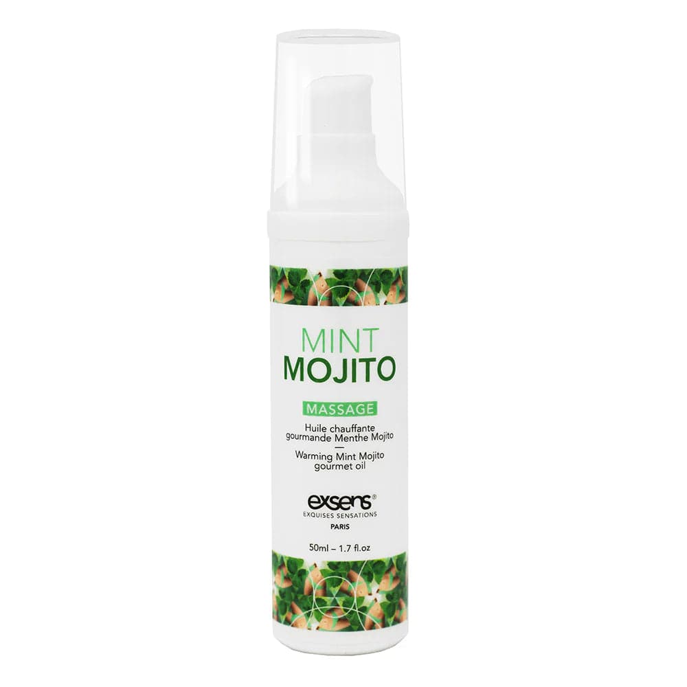 Mint Mojito Gourmet Warming Massage Gel by Exsens® - 1.7 Fl. oz - RodeoH