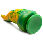 Monstropus Tentacled Monster Silicone Dildo - Green, Blue & Yellow - RodeoH