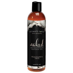 Naked Aromatherapy Massage Oil 4 oz. - Fragrance Free - RodeoH