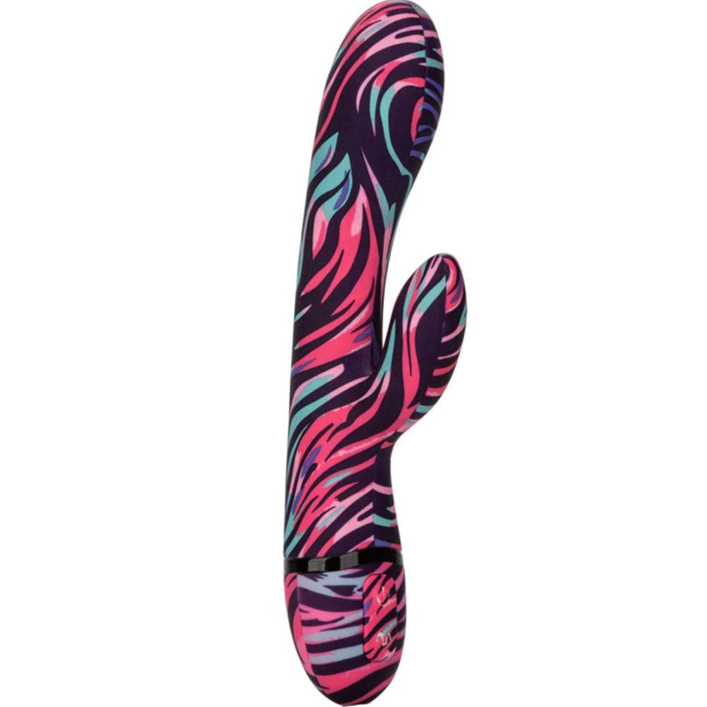 Naughty Bits Menage A Moi Silicone Rechargeable Dual Wand - Multi Color - RodeoH