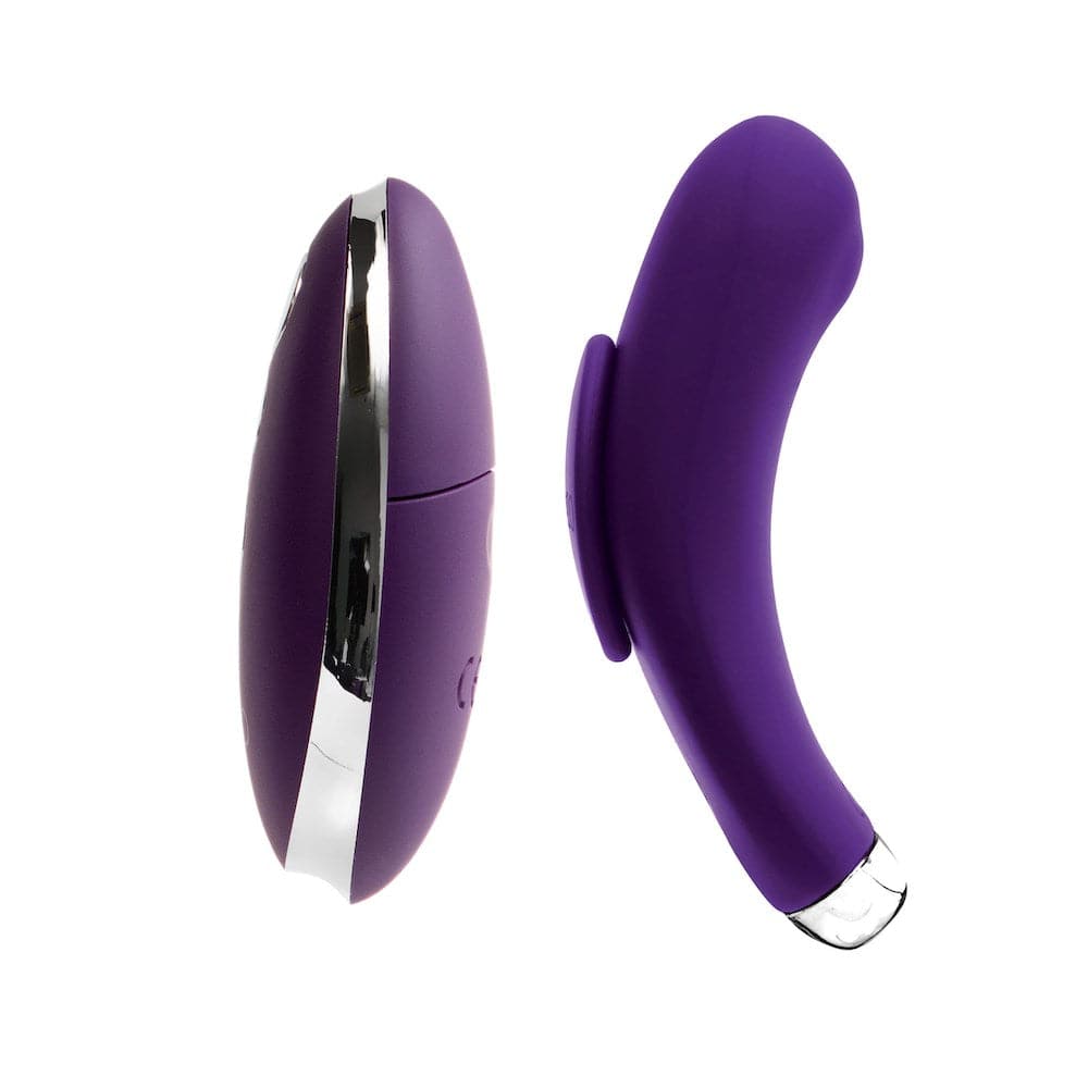 NIKI Rechargeable Remote Control Panty Vibe - Purple - RodeoH