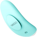 NIKI Rechargeable Remote Control Panty Vibe - Turquoise - RodeoH