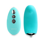 NIKI Rechargeable Remote Control Panty Vibe - Turquoise - RodeoH