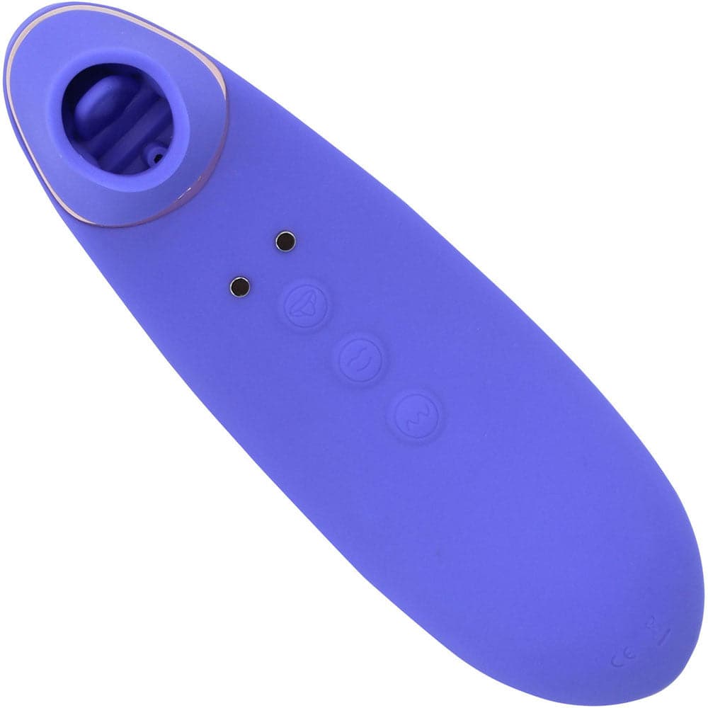 Nü Sensuelle Trinitii 26-Function Rechargeable Flickering Tongue Vibrator - Ultra Violet - RodeoH
